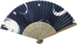すす竹扇子　和文様